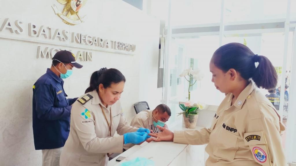 Kegiatan Survey Migrasi Malaria PLBDN Motaain