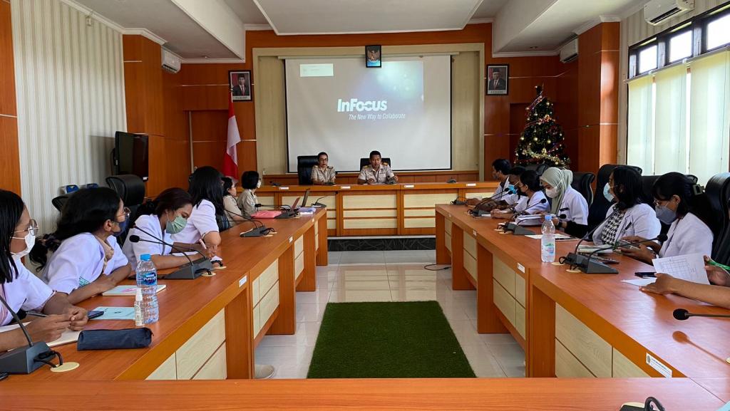 Menerima Dokter Muda dari Universitas Nusa Cendana Kupang dalam rangka Bimbingan Profesi Dokter