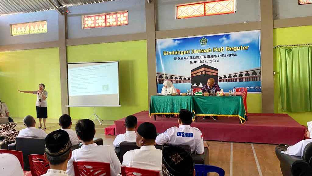 Bimbingan Kesehatan Penerbangan Jamaah Haji Reguler Kota Kupang TA. 2023 / 1444 H