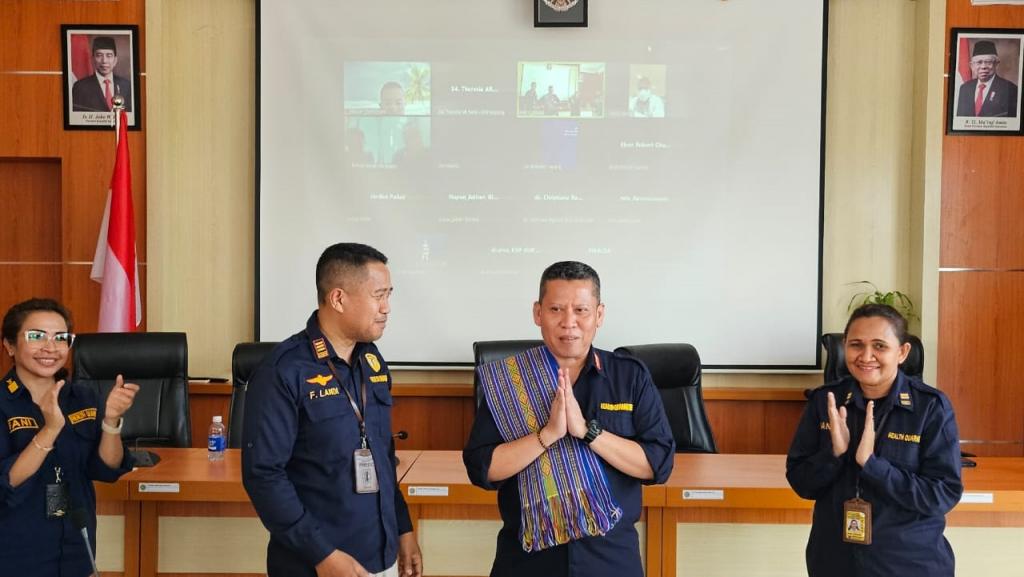 PENYAMBUATAN KEPALA BARU KKP KELAS II KUPANG