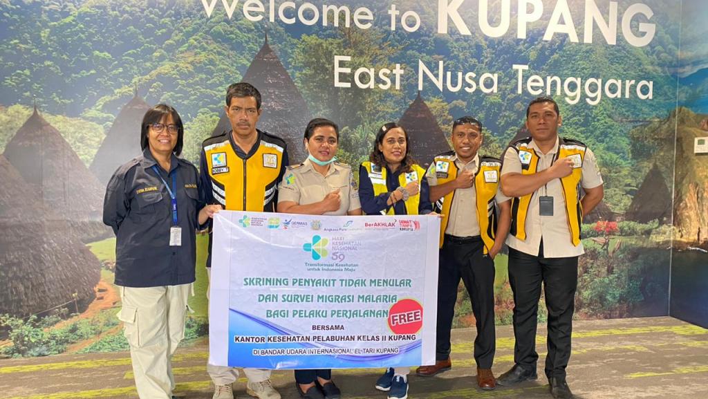 Pemeriksaan Kesehatan di Bandar Udara Internasional El Tari Kupang