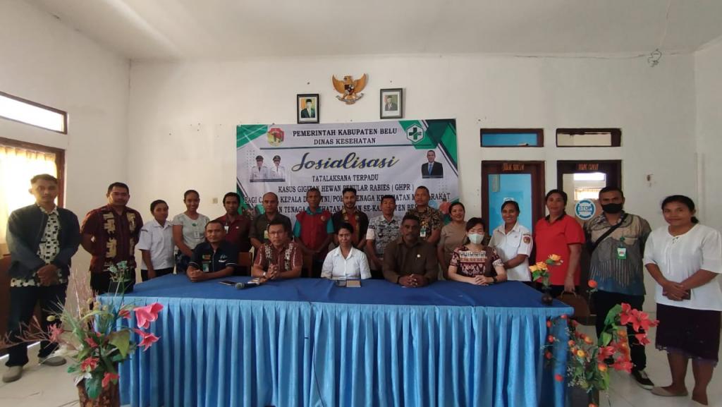 Sosialisasi Tatalaksana Terpadu Kasus Gigitan Hewan Penular Rabies (GHPR)
