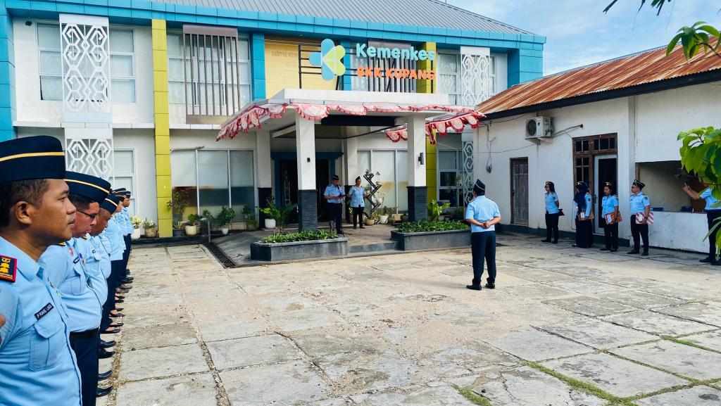 Apel Pagi BKK Kelas I Kupang: Penguatan Disiplin dan Komitmen Pelayanan Publik