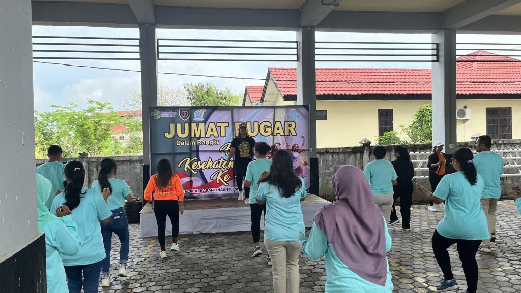 Jumat Bugar BKK Kupang: Menjaga Kebersamaan dan Kesehatan Pegawai