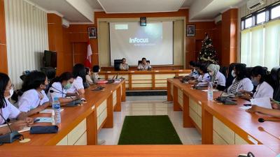 Menerima Dokter Muda dari Universitas Nusa Cendana Kupang dalam rangka Bimbingan Profesi Dokter