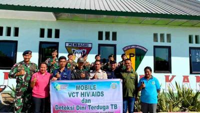 Deteksi Dini Terduga TB dan Mobile VCT HIV/AIDS di Wilayah Kerja PLBN Wini - Kab. TTU