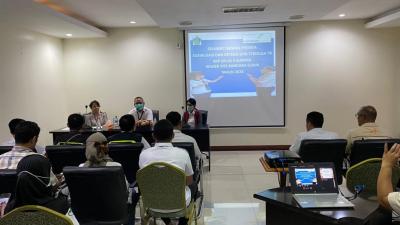 Kegiatan Sosialisasi dan Deteksi Dini Terduga TB di Wilker KKP Kelas II Kupang Pos Bandara Eltari