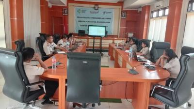 Rapat Evaluasi Kinerja Anggaran Triwulan III KKP Kelas II Kupang
