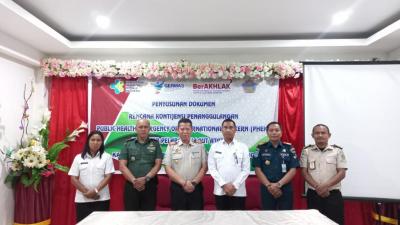 Penyusunan Dokumen Renkon Penanggulangan Kedaruratan Kesehatan Masyarakat Yang Meresahkan Dunia (KKM-MD) Di Wilker Atapupu