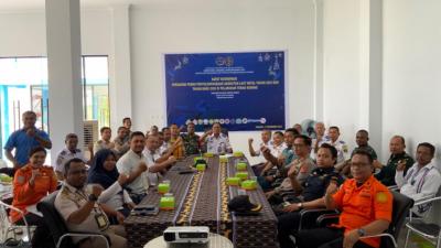 Jaga Kelancaran di Hari Raya Natal dan Tahun Baru, KKP Kupang mengikuti Rapat Koordinasi Posko Angkutan Laut