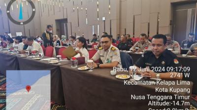 Balai Kekarantinaan Kesehatan Kelas I Kupang Hadiri Rapat Koordinasi dan Evaluasi APBN Semester I 2024