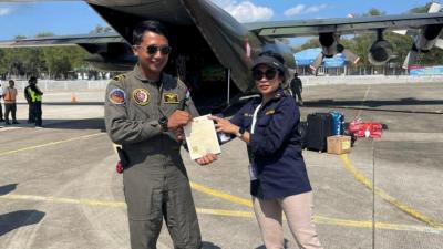 Pengawasan dan Pemeriksaan Pesawat F-16 dan Hercules di Bandara El Tari Kupang