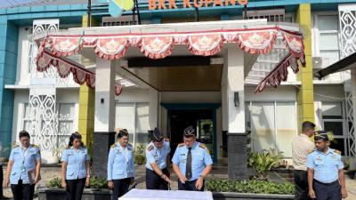 Apel Pagi Awal Tahun 2025: Momentum Menyatukan Semangat di Balai Kekarantinaan Kesehatan Kelas I Kupang